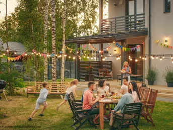 Zomeravonden tuin Zomeravonden tuin