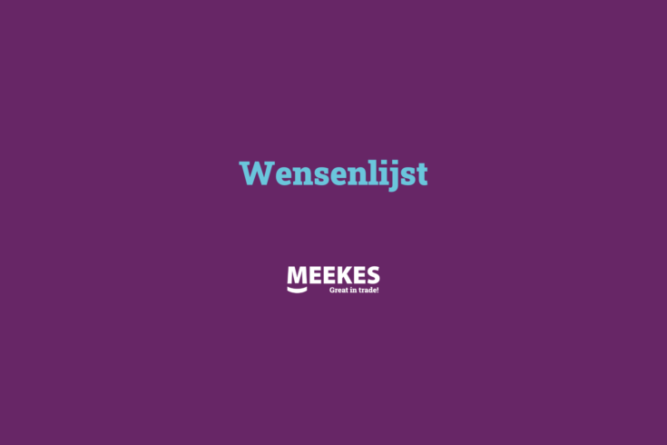 Wensenlijst Meekes 3 Wensenlijst Meekes 3